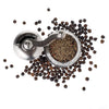 Black Pepper and Spice Grinder, Manual Pepper Mill with Handle - CRYSTALIA GLASS